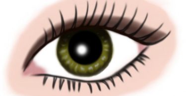 auge gruen - makeup dunkelbraun