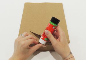 Papiertüte Vase DIY