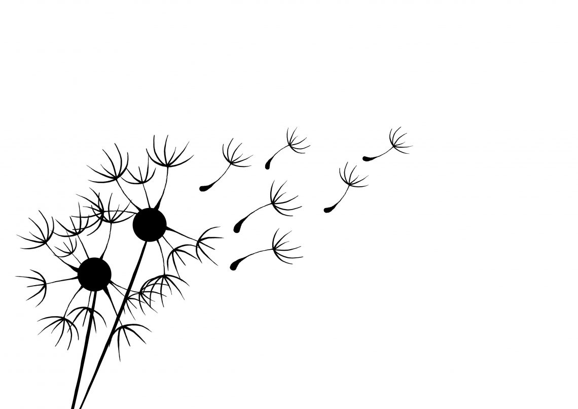 Fingerabdruck-Gästebuch: Vorlagen für Pusteblume und Hochzeitsbaum | Sintre