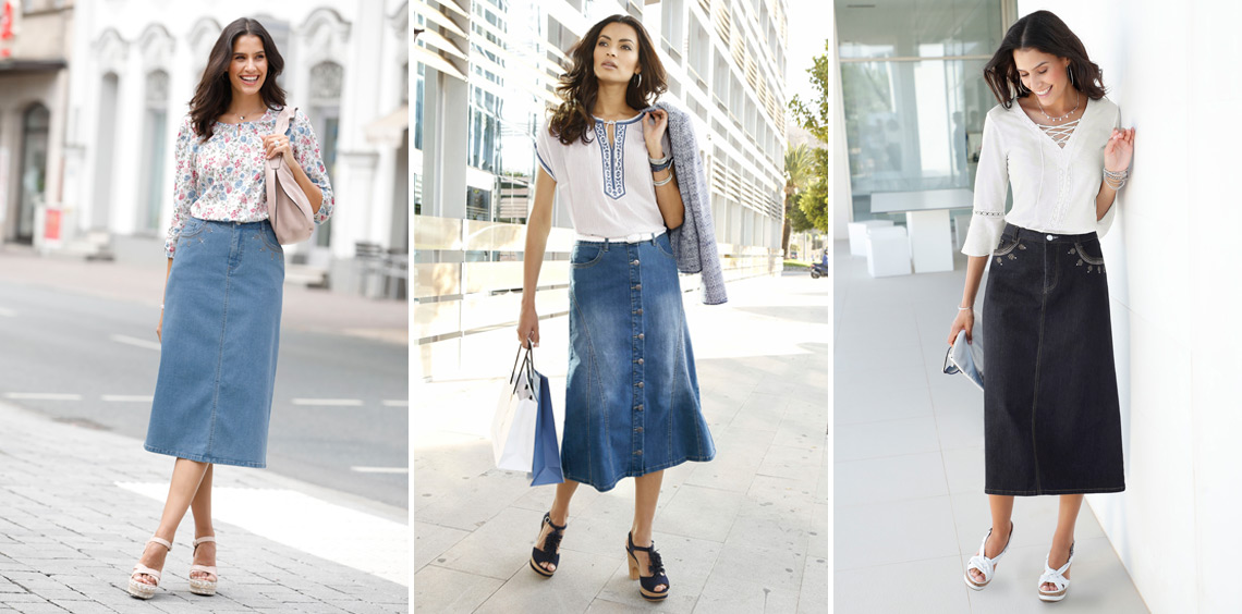 Jeansrock kombinieren: Stytlingtipps & Outfit-Ideen | Sintre