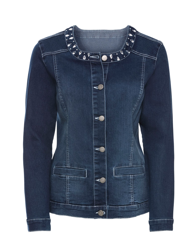 Blaue Jeansjacke Produktbild