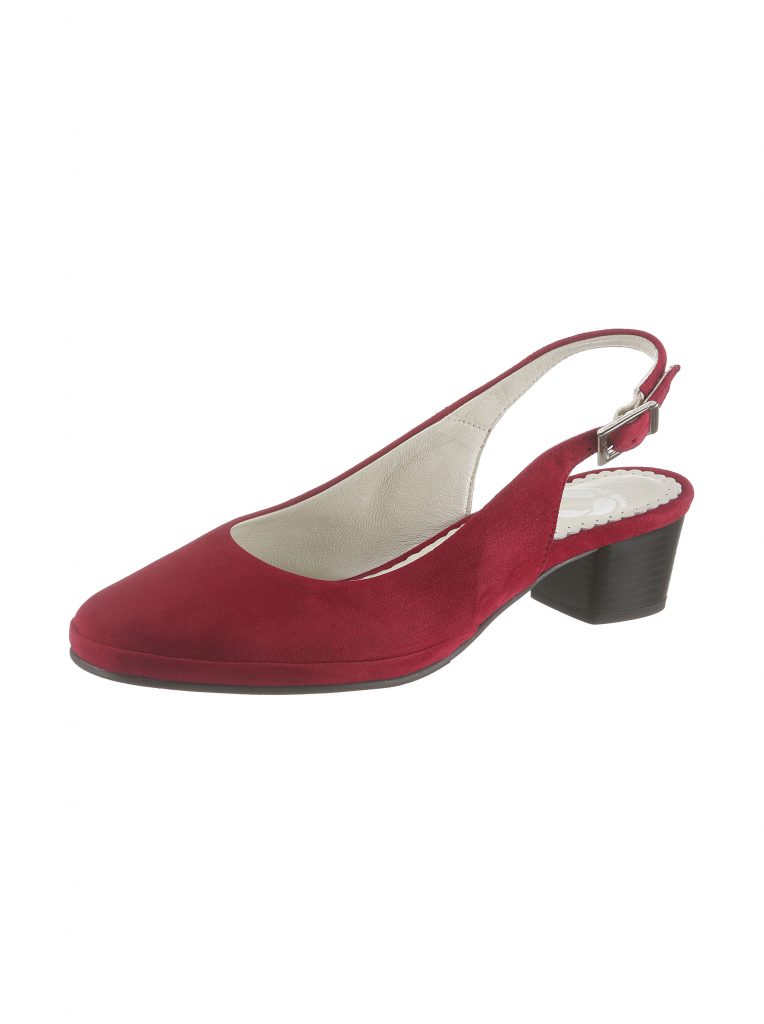 Rote Slingpumps Produktbild