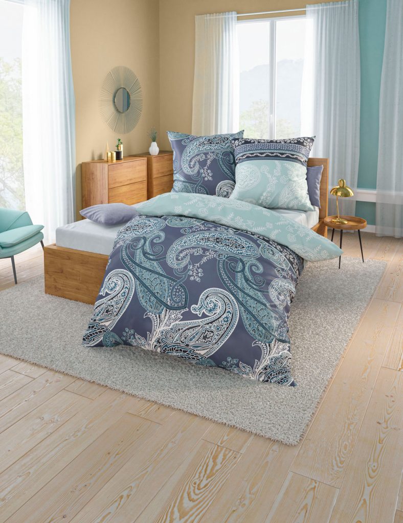 Bettwäsche mit Paisleymuster