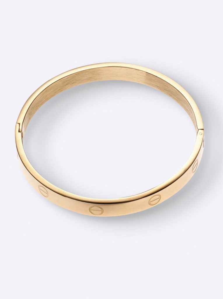 Goldener Armreif Produktbild