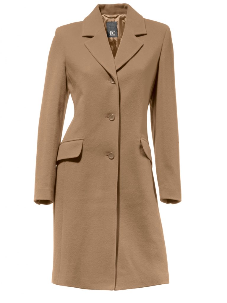 Kurzmantel in der Farbe Camel