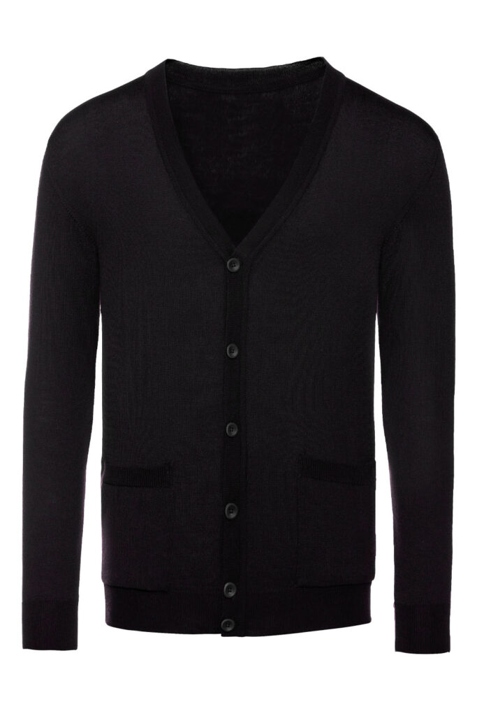 Strickjacke schwarz