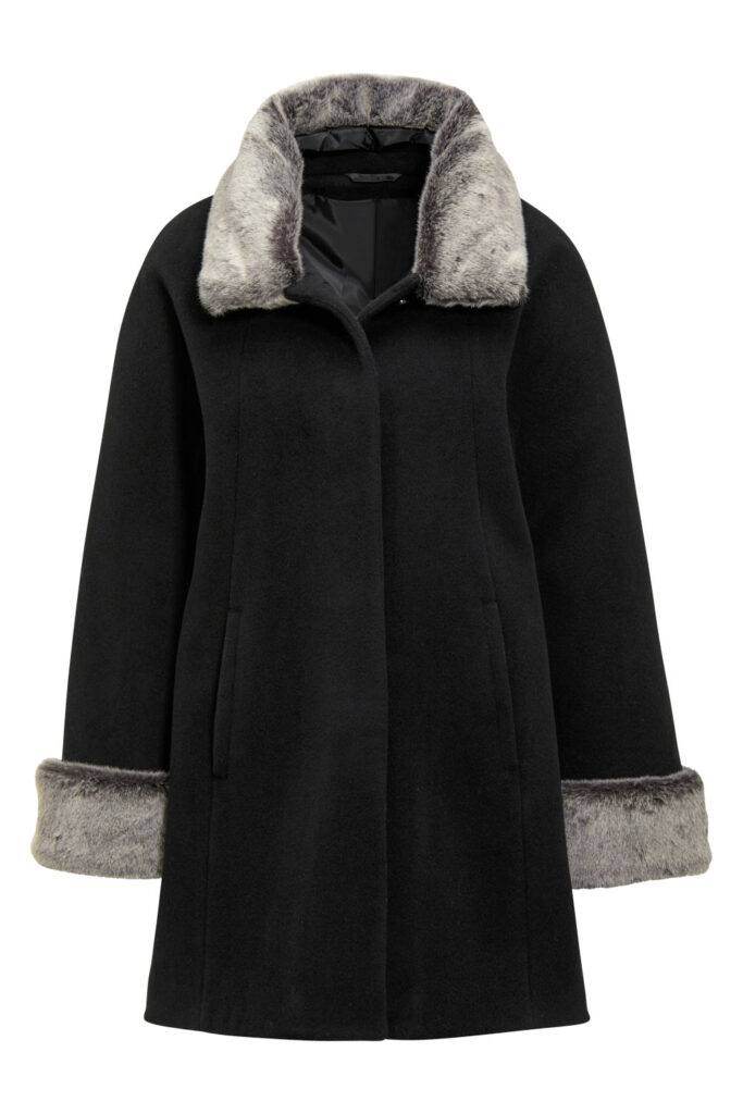 Winterjacke schwarz